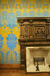 Ikat Damask Wallpaper by Timorous Beasties