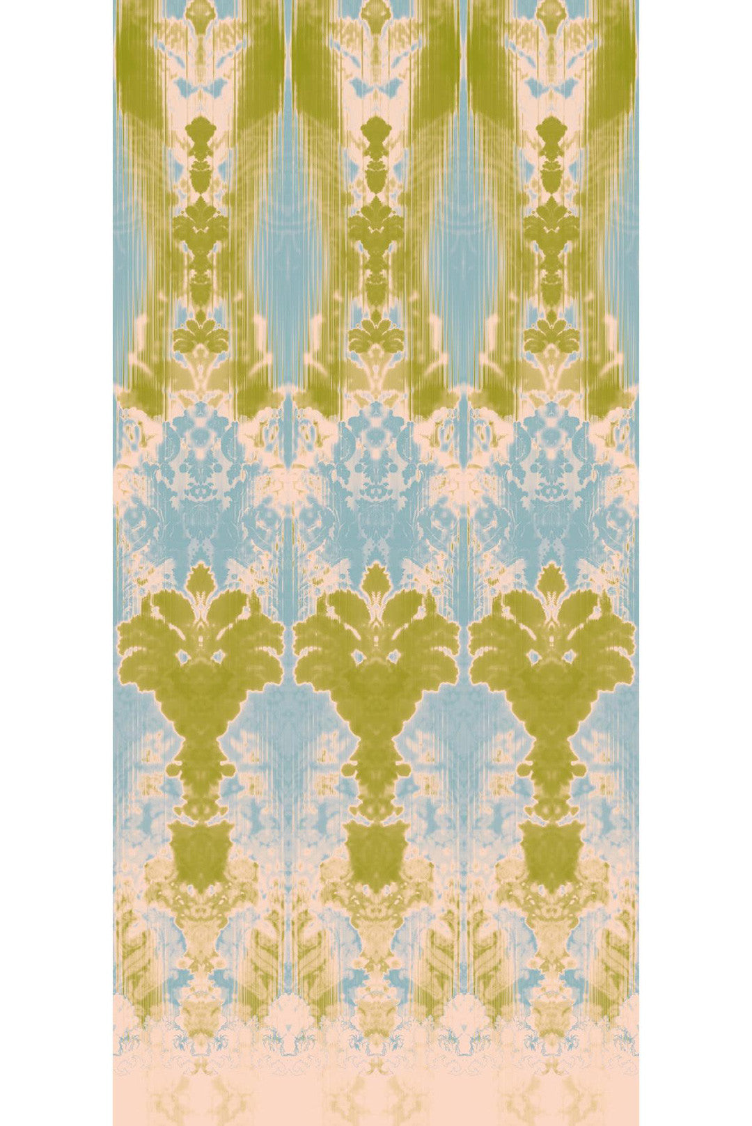 Ikat Damask Wallpaper by Timorous Beasties