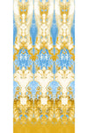 Blues Gold and White