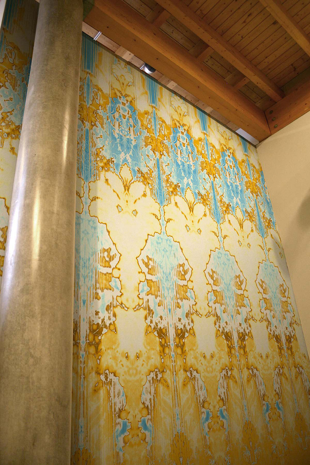 Ikat Damask Wallpaper by Timorous Beasties