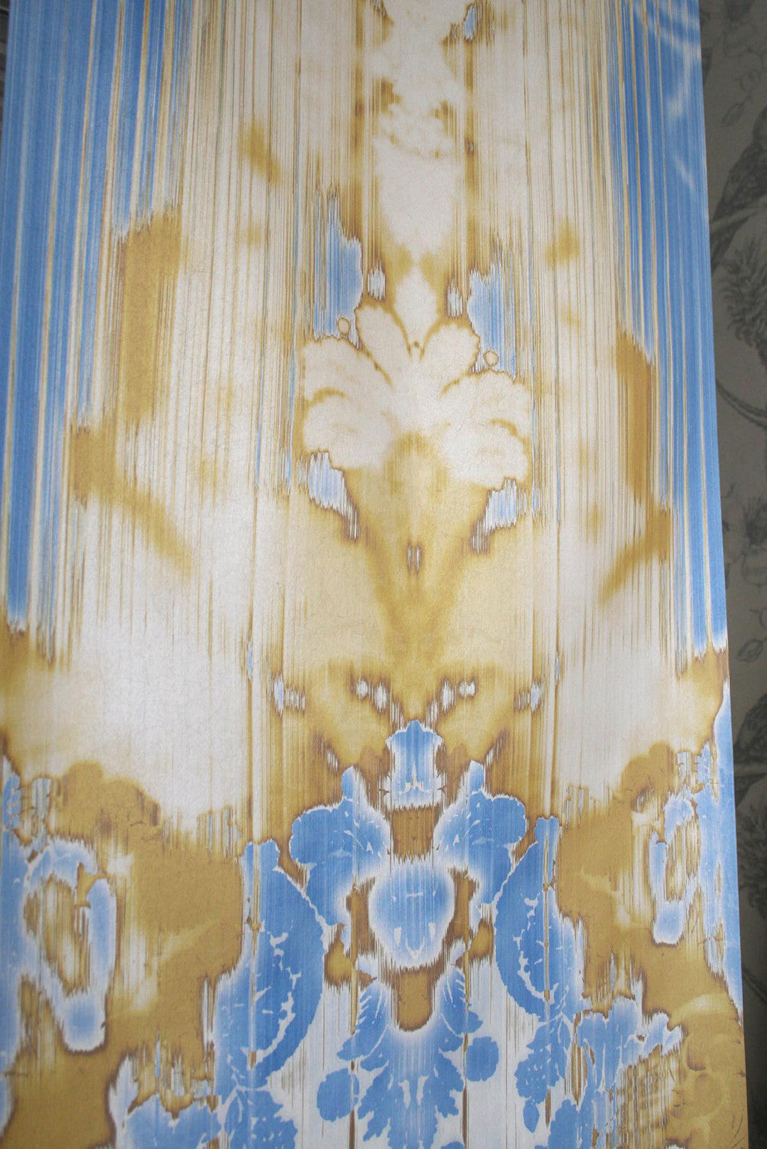 Ikat Damask Wallpaper by Timorous Beasties