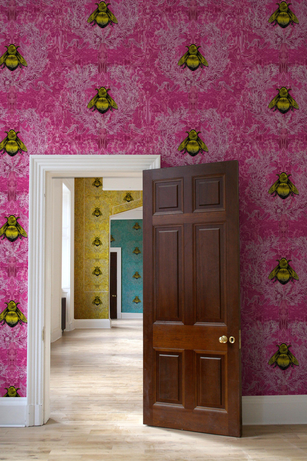 Imperial Apiary Wallpaper by Timorous Beasties