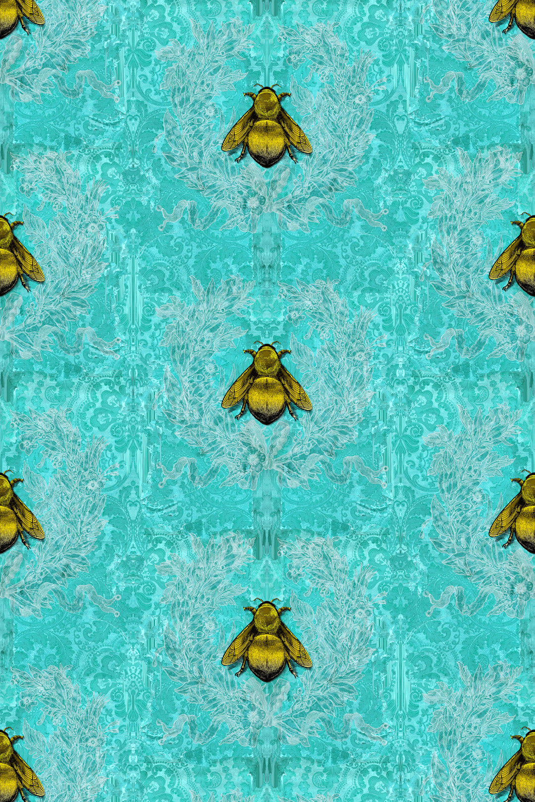 Imperial Apiary Wallpaper by Timorous Beasties