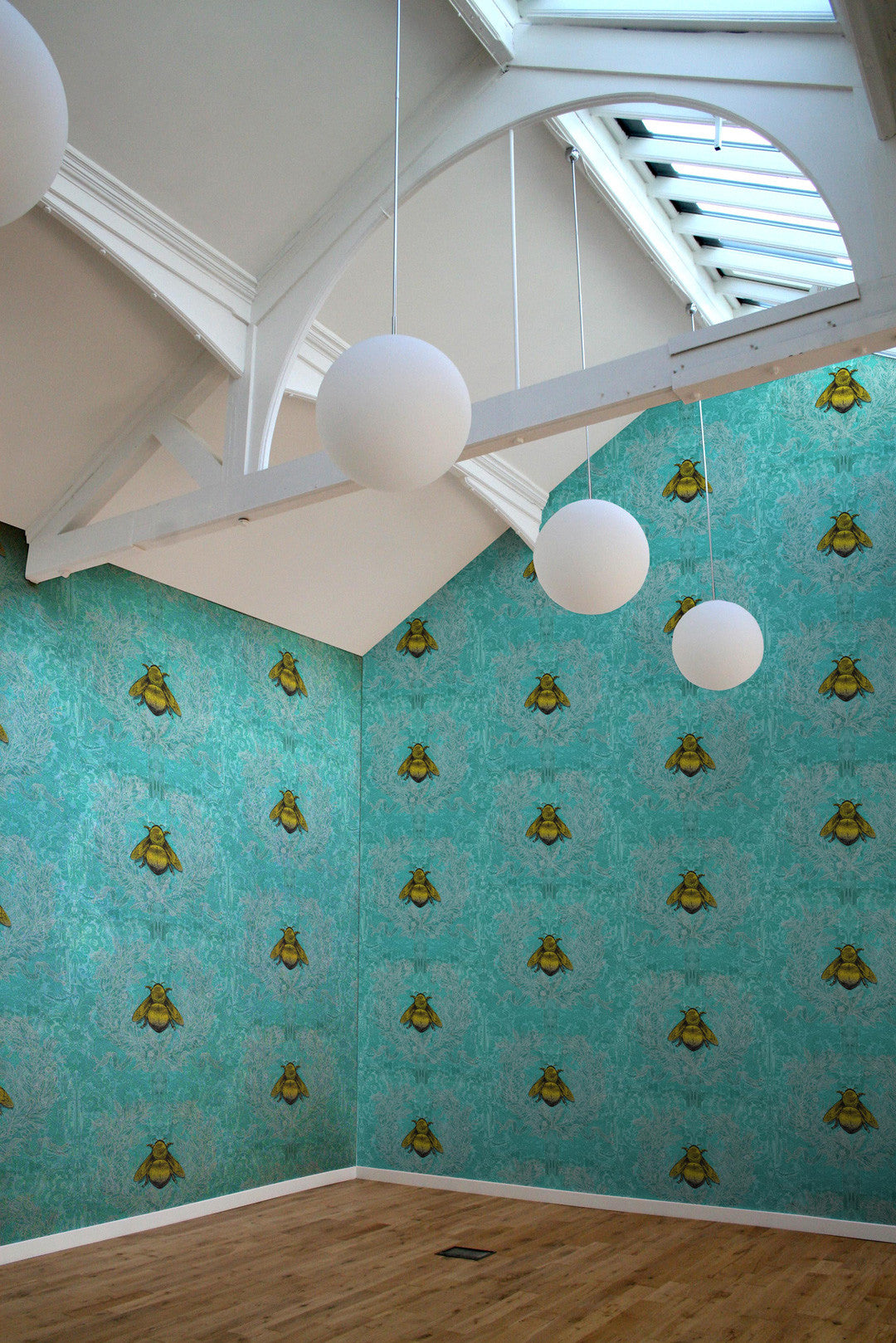 Imperial Apiary Wallpaper by Timorous Beasties