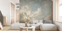 Cloud Fresco Dream Texture Mural by HappyWall