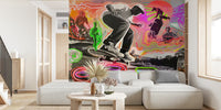 Teen 90s Culture 1 Mural by HappyWall