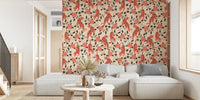 Vintage Chinese Tigers and Florals by HappyWall