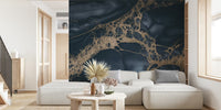 Fancy Faux Marble  Mural by HappyWall