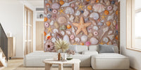 Beachside Treasures Mural by HappyWall