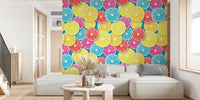 Citrus Fruit Slices Mural by HappyWall