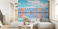 Houten Reflection Mural  by HappyWall