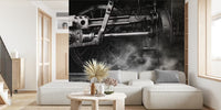 Locomotive Breath Mural by HappyWall