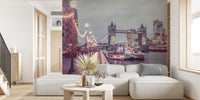 Evening Cityscape Vibes Mural by HappyWall