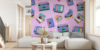 Nineties Kid Mural by HappyWall
