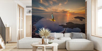 Free falling with Guillaume Galvani Mural by HappyWall