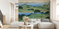 Sunday Golf Mural by HappyWall