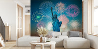 Liberty Fireworks Mural by HappyWall
