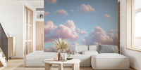 Ethereal Cloud Drift Mural by HappyWall