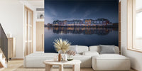 Peaceful Evening in the Netherlands Mural by HappyWall