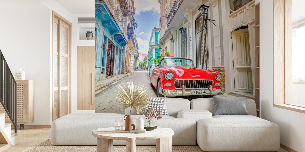 Cuban Classics Mural by HappyWall