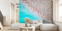 San Sebastian Beach Mural by HappyWall