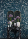 Graffito Wallpaper by Kelly Wearstler