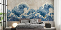 Oceanic Wave Adventure Mural by HappyWall