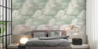 Ethereal Cloud Dancer Mural by HappyWall