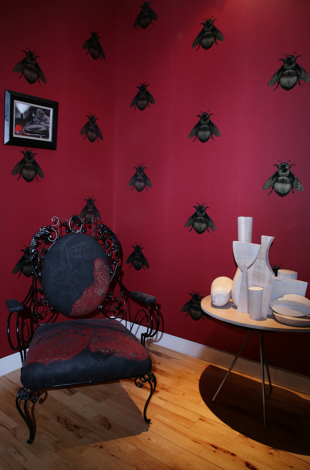 Napoleon Bee Wallpaper by Timorous Beasties