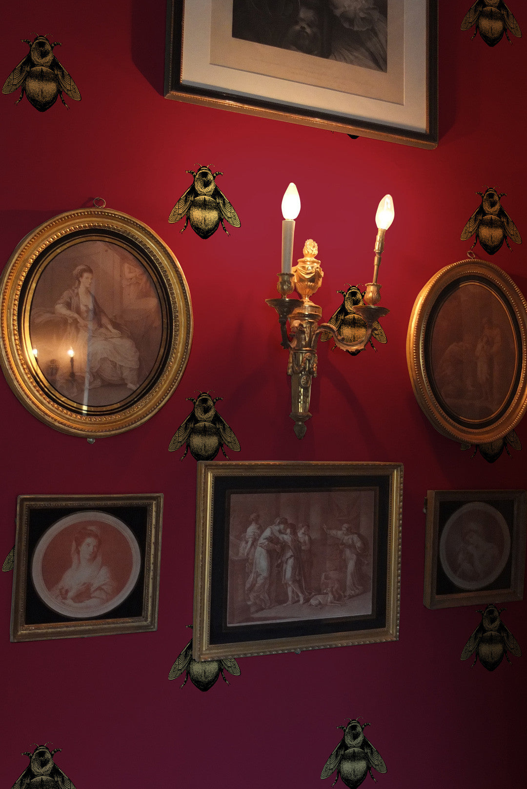 Napoleon Bee Wallpaper by Timorous Beasties