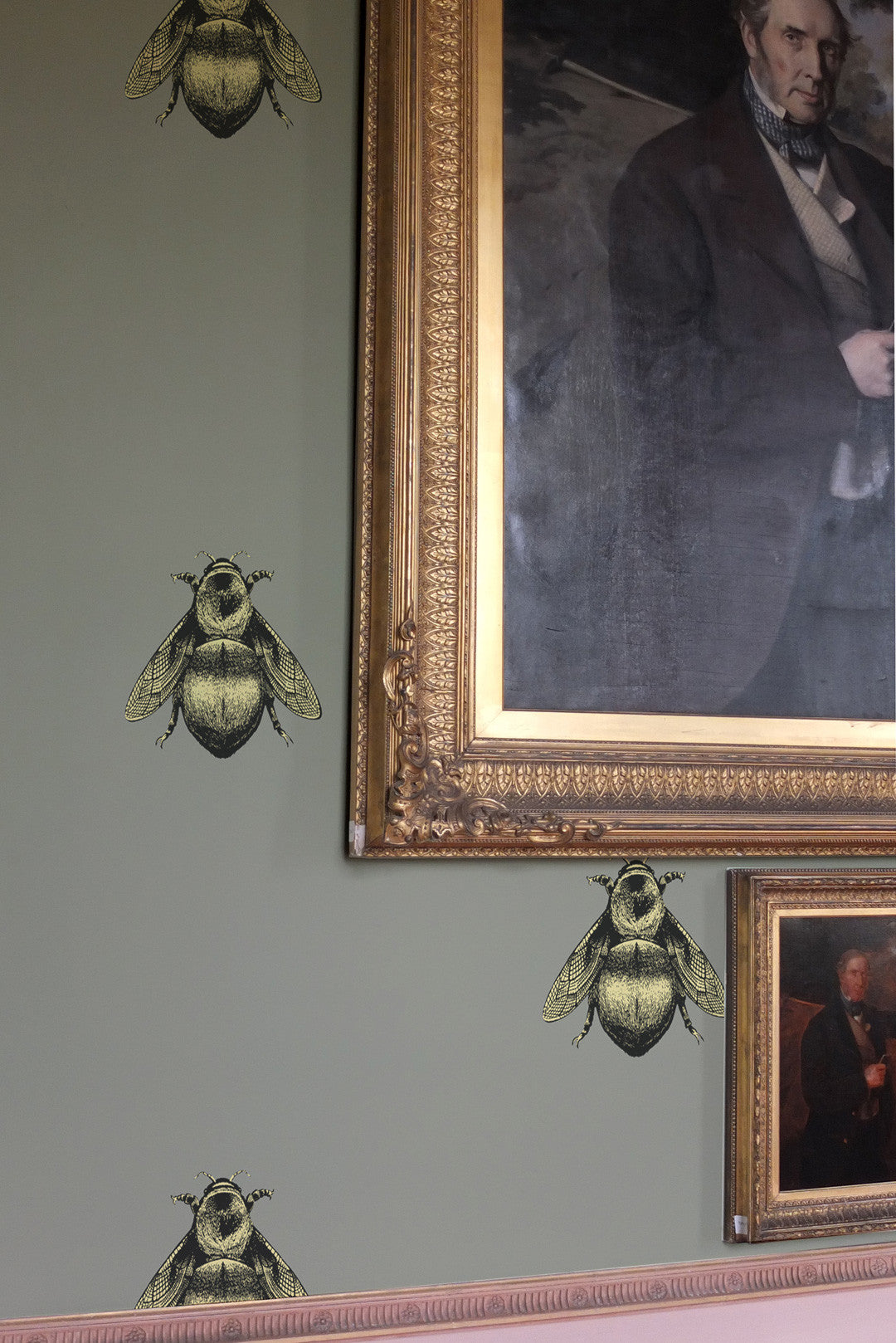 Napoleon Bee Wallpaper by Timorous Beasties