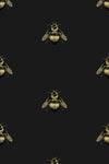 Black & Gold on Black