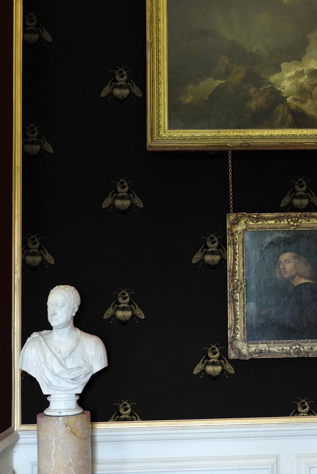 Napoleon Bee Wallpaper by Timorous Beasties