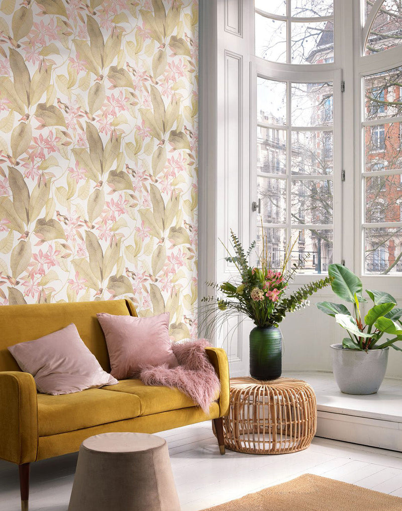 Delicacy Birdsong Wallpaper by Casadeco