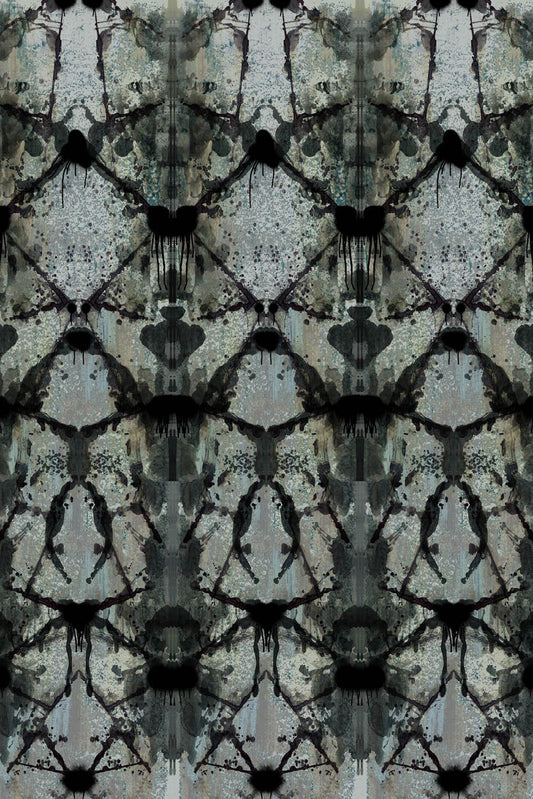 Rorschach Diamond Wallpaper Panel by Timorous Beasties