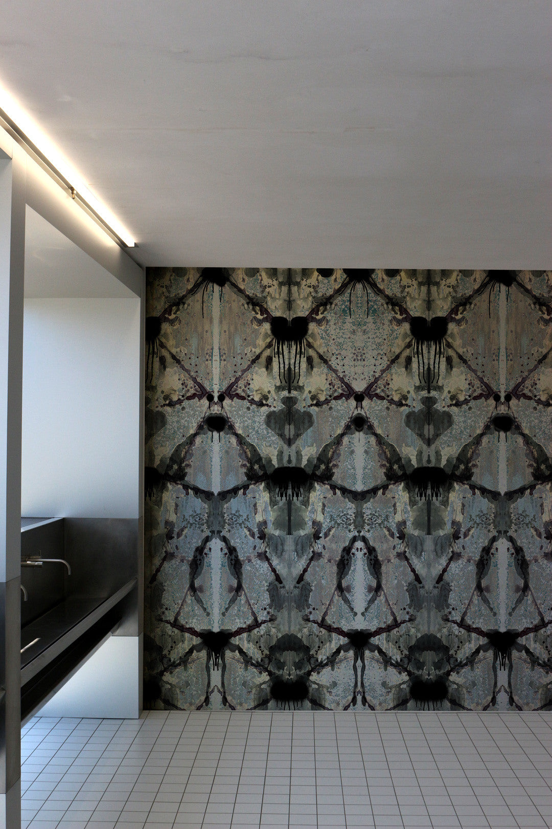 Rorschach Diamond Wallpaper Panel by Timorous Beasties