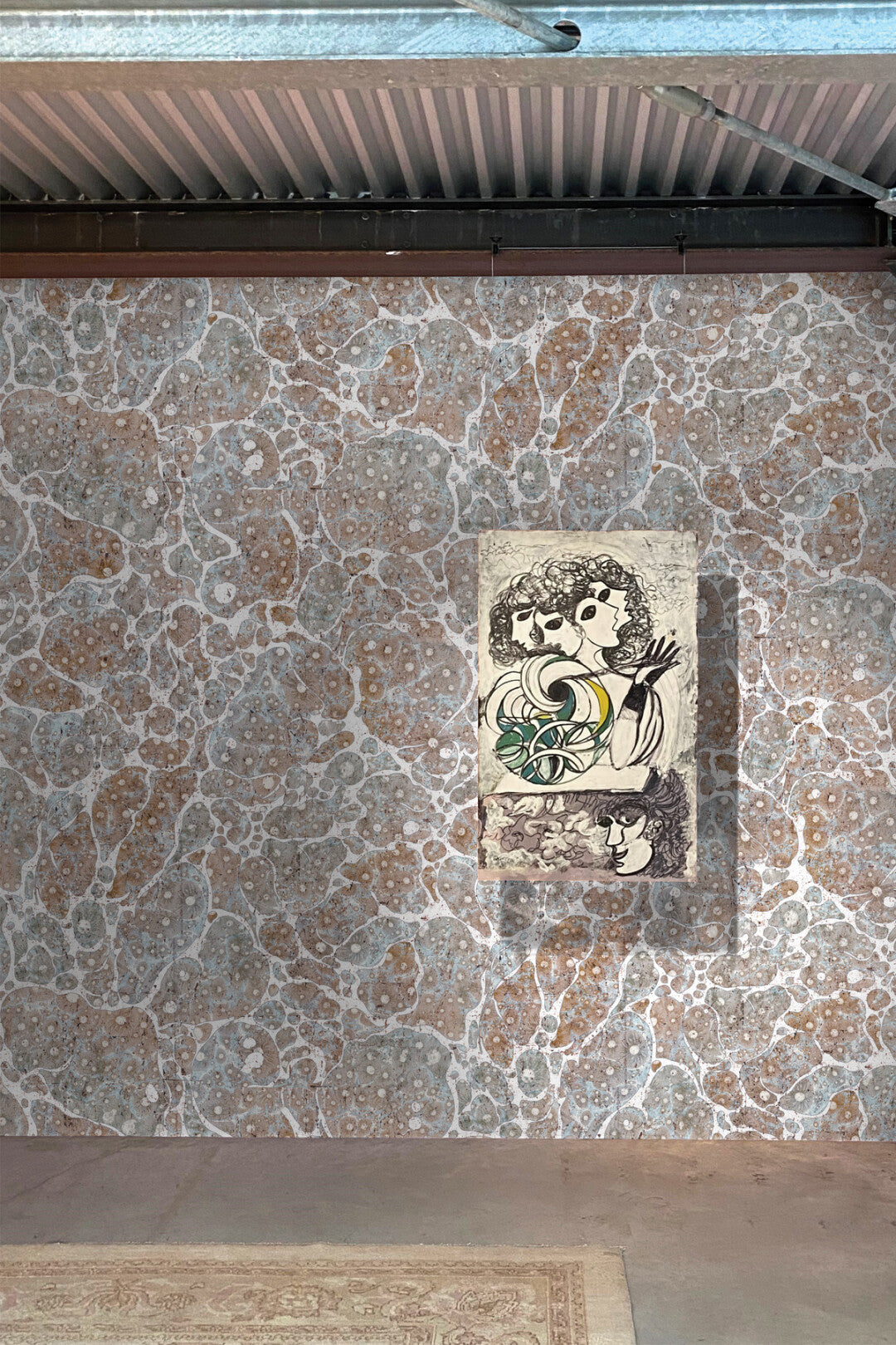 Moon Rock Cork Wallpaper by Timorous Beasties