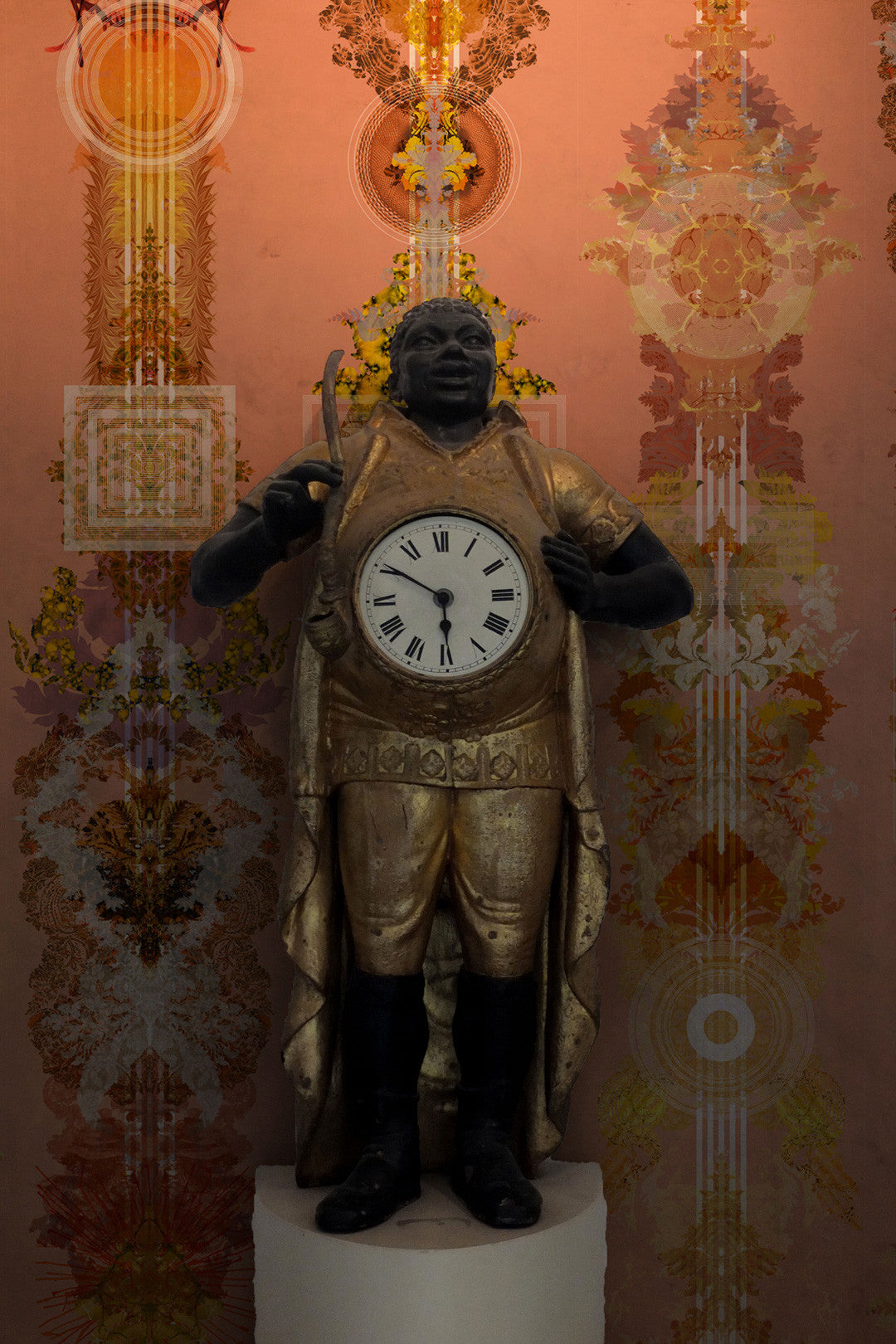 Totem Damask Wallpaper by Timorous Beasties