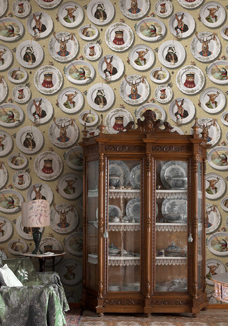 Tales of The Manor Wallpaper by Holden Decor
