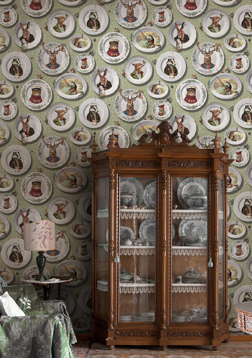 Tales of The Manor Wallpaper by Holden Decor