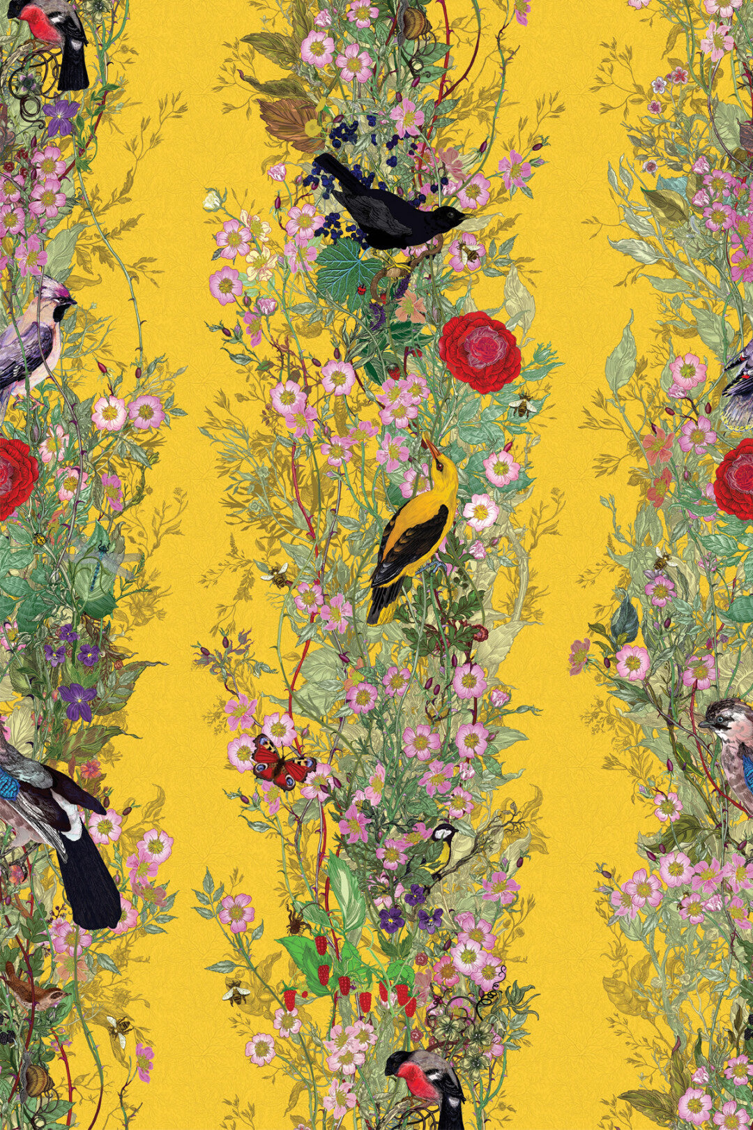 Fruit Looters Wallpaper by Timorous Beasties