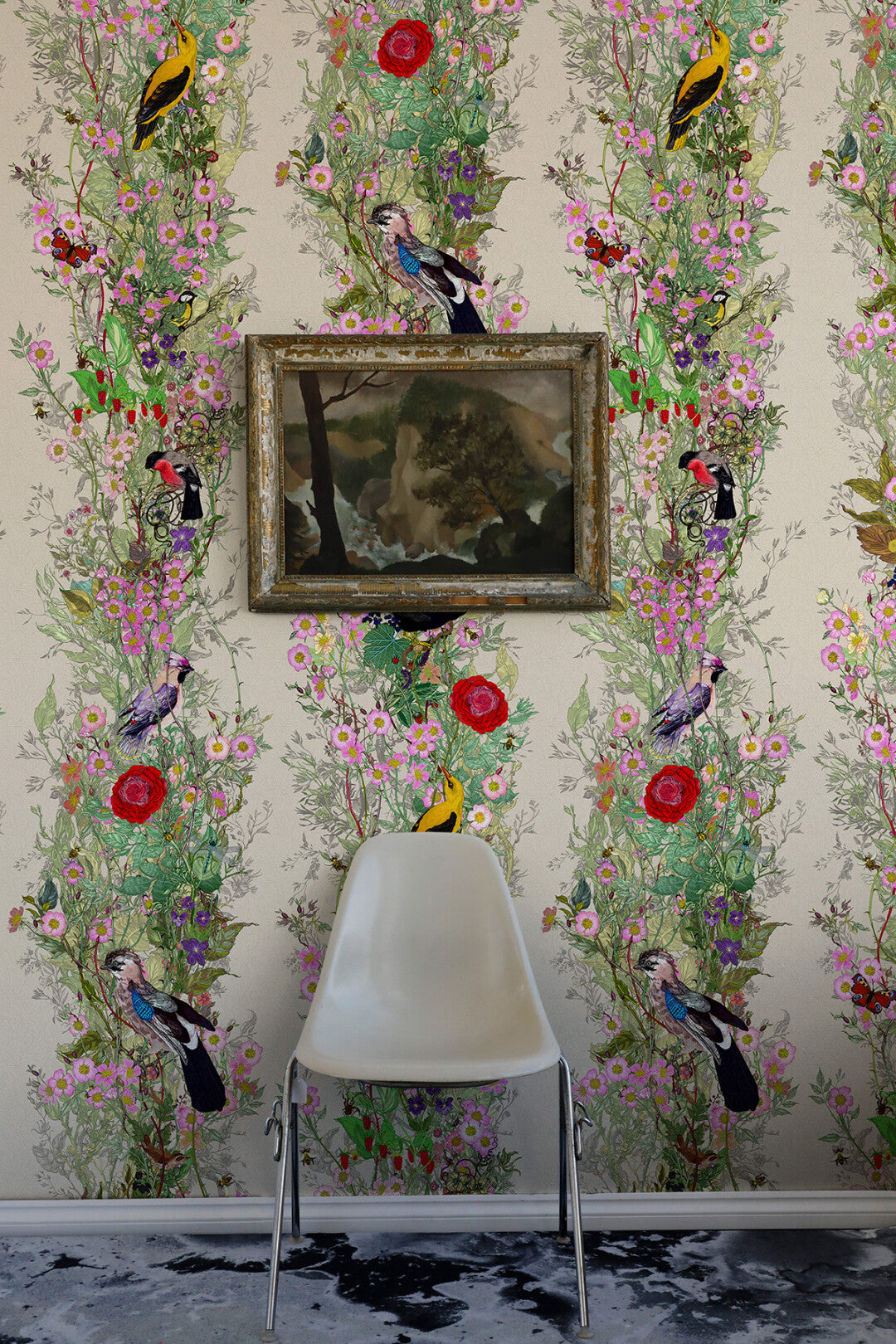 Fruit Looters Wallpaper by Timorous Beasties