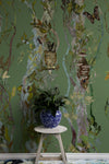 Indi Wood Wallpaper by Timorous Beasties