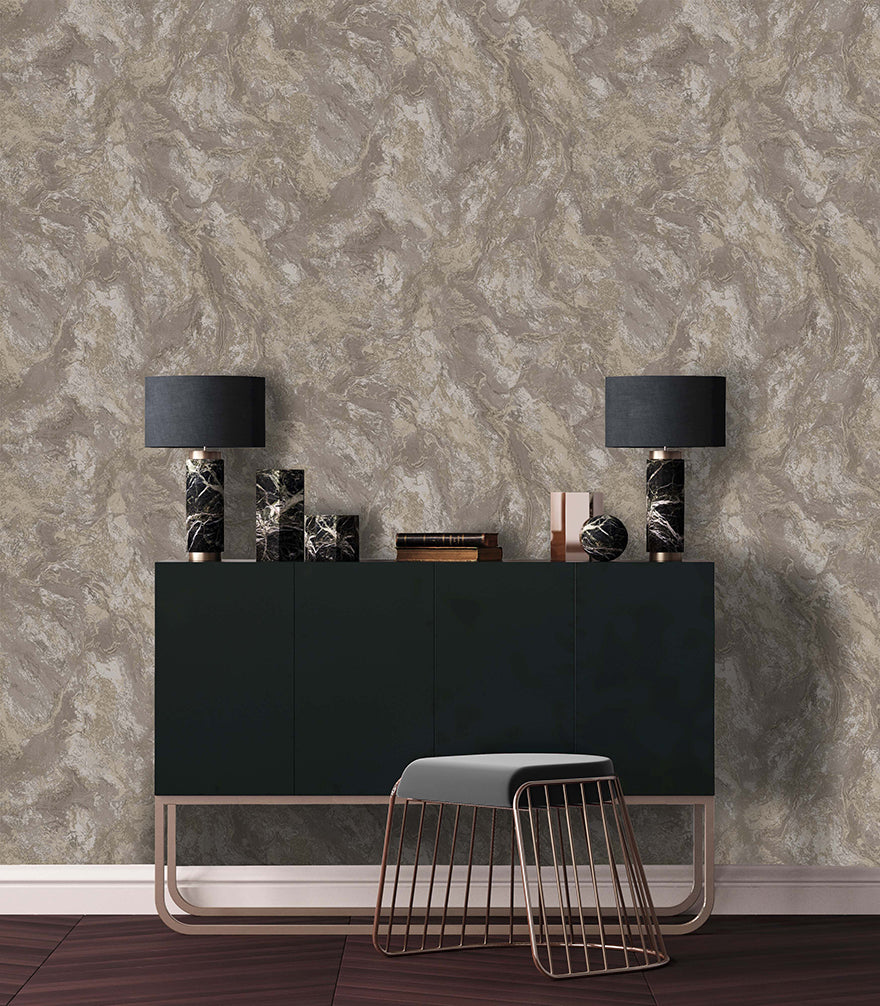 Calacatta Marble Bead Wallpaper by Holden Decor