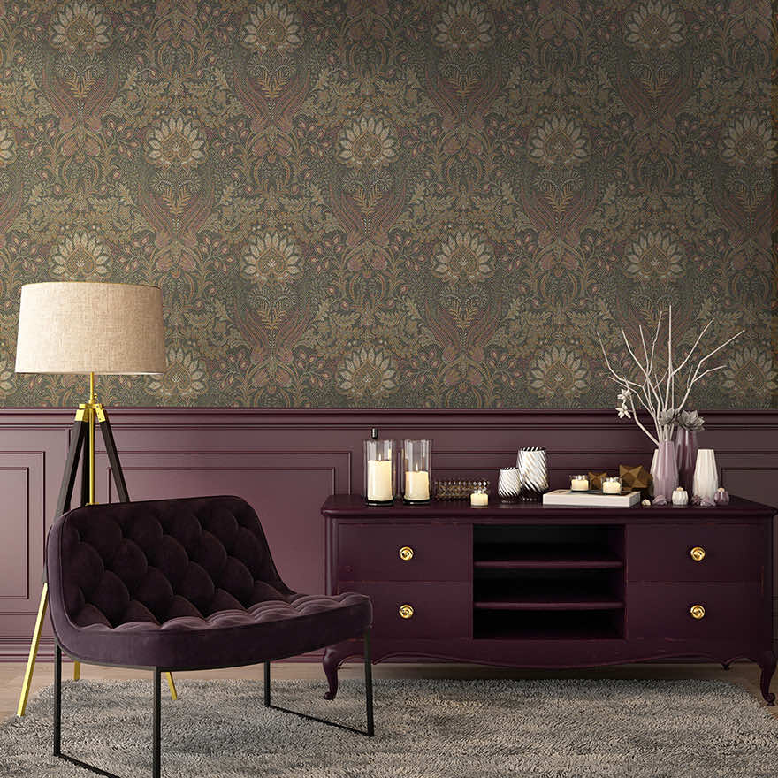 Tahari Bead Wallpaper by Holden (Khalili Collection)