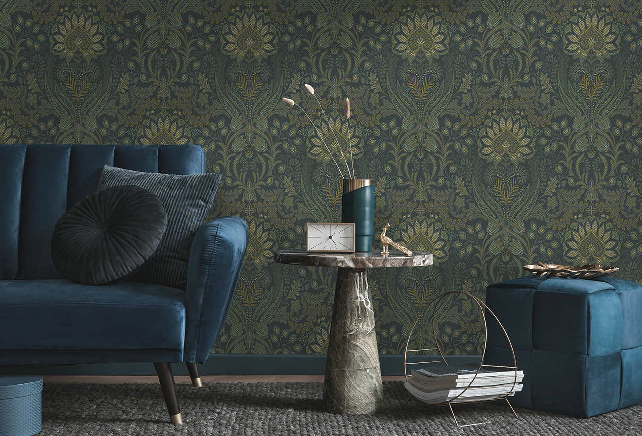 Tahari Bead Wallpaper by Holden (Khalili Collection)
