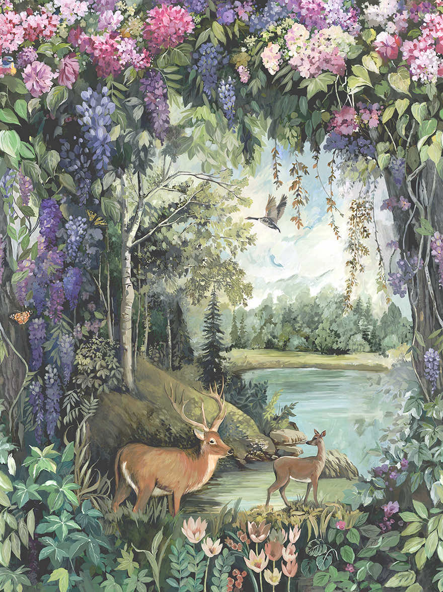 Thistledown Wallpaper Mural by Holden Decor