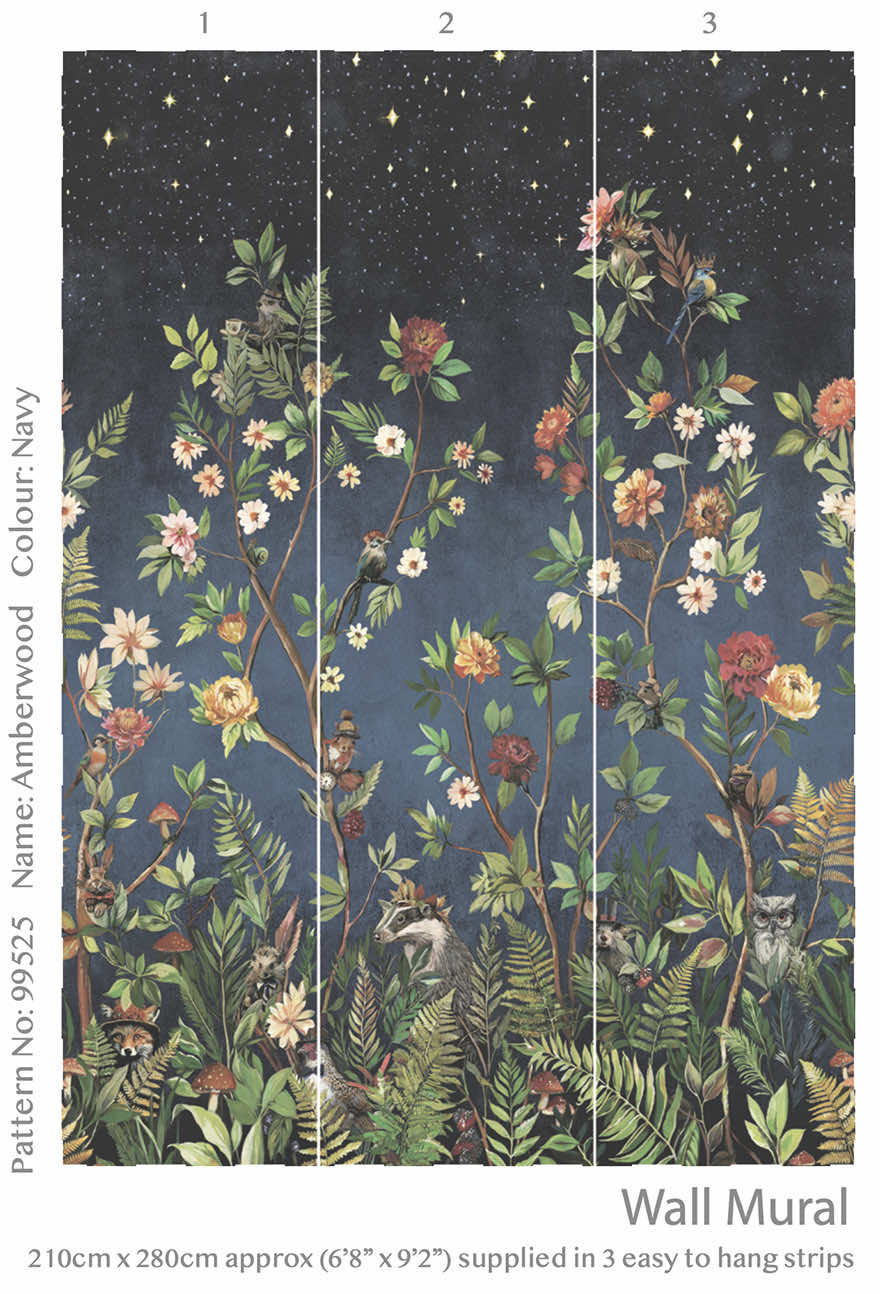 Amberwood Wallpaper by Holden Decor