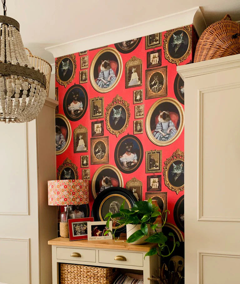 A Cavalcade of Cats Wallpaper by Graduate Collection