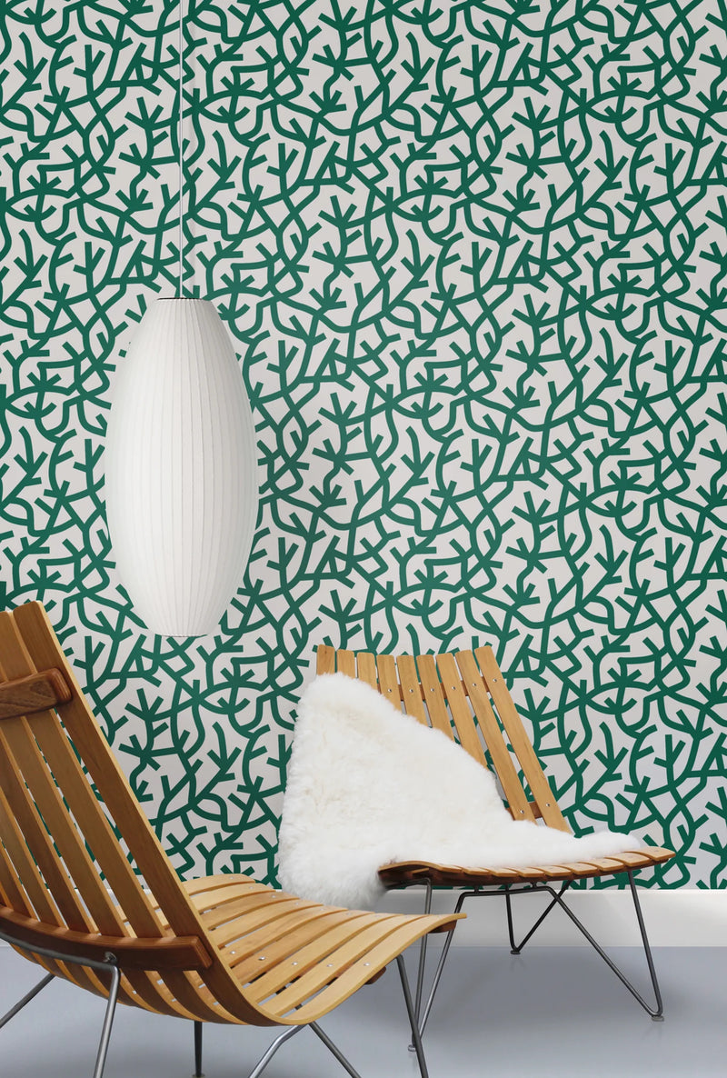 A Forest Wallpaper by Mini Moderns